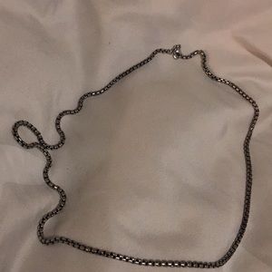 Silver necklace